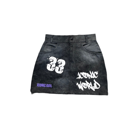 Iconic Graphic Skirt